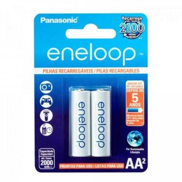 Imagem de Pilha Recarregável 1,2v Aa 2000mah Eneloop (c/2 Pilhas) Panasonic - Car / 2