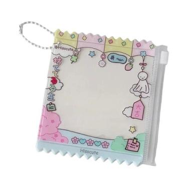 Imagem de Porta-Cartões Kawaii De PVC Para Meninas, Decoração De Mochila Estudan