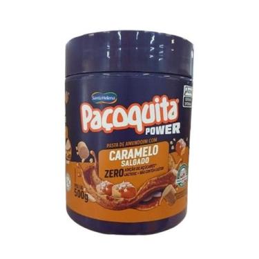 Imagem de Paçoquita Power Pasta de Amendoim 500g Caramelo Salgado Santa Helena
