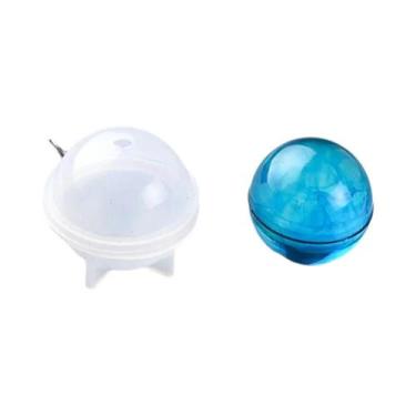 Imagem de Molde De Silicone Transparente De 2-10CM Para Resina Epóxi UV, Bola De