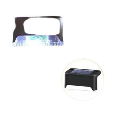 Imagem de Lâmpada Solar LED Branca Quente À Prova d'Água Para Degraus, Caminhos 