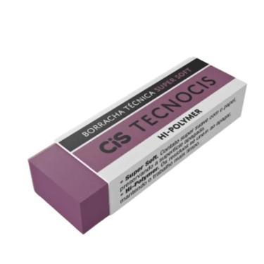 Imagem de Borracha Técnica CIS Soft Touch Produzida em hi-polymer para Apagar sem Danificar o Pap...