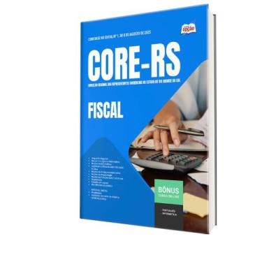 Imagem de Apostila CORE-RS - Fiscal - Apostilas Opção