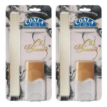 Imagem de Kit C/2 Difusor De Aromas Cha Branco 100ml Coala