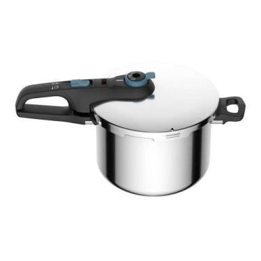 Imagem de Panela de Pressão Rochedo Inox 6L Fechamento Externo Secure Trendy, In