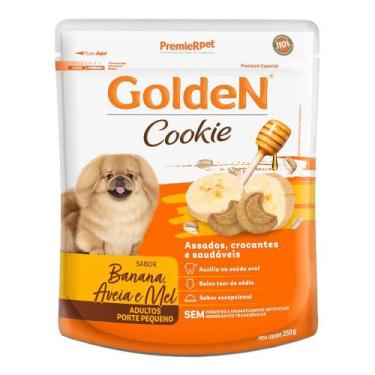 Imagem de Biscoito PremieR GoldeN Cães Adultos Banana/Aveia/Mel 350g