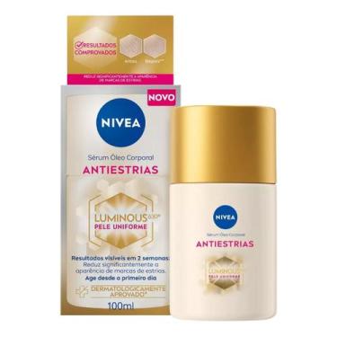 Imagem de Sérum Nivea Antiestrias óleo Corporal Luminous Pele Uniforme 100ml