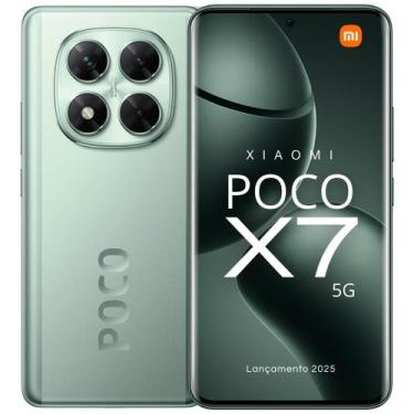 Imagem de Smartphone X7 5G 512GB / 256GB Lançamento 2025 NFC tela Amoled 120 Hz 