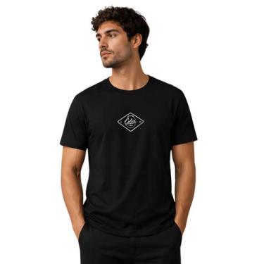 Imagem de Camiseta Masculina Losango Vintage Colcci, Preto, M