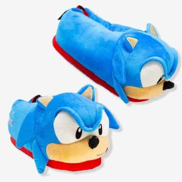 Imagem de Pantufa sonic speed "p" - Sega