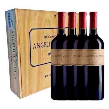 Imagem de Vinho Argentino Angelica Zapata Malbec Alta Cx 4 Und