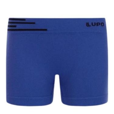 Imagem de Cueca Boxer Infantil Microfibra Lupo - 132-02, Azul, P