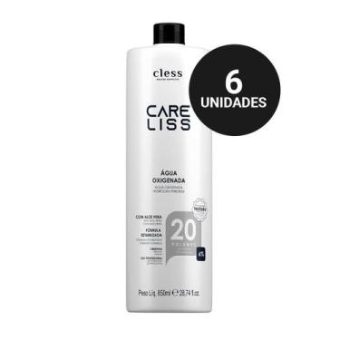 Imagem de Kit Profissional Água Oxigenada Care Liss 20 volumes (6x850ml)