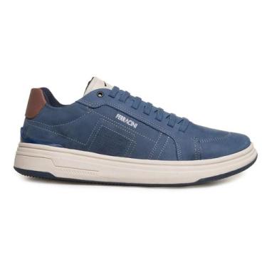 Imagem de Sapatênis masculino ferracini locker ref 7161-683, Azul royal, 42