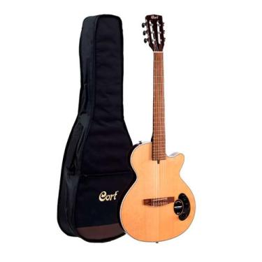 Imagem de Violão eletro acústico ( 6 cordas nylon ) cort sunset nyletric ii nat 