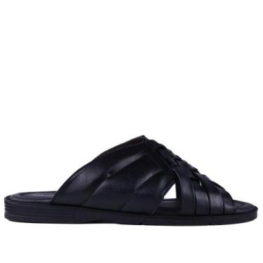 Imagem de Chinelo Masculino Italianinho 10340101 Preto, 41