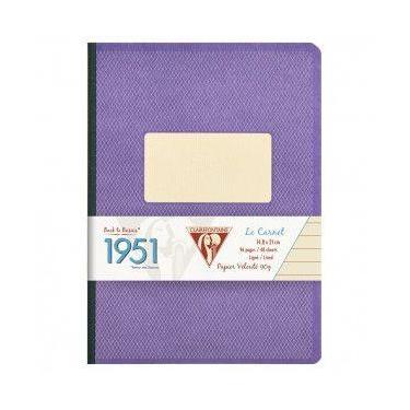 Imagem de Caderno Clairefontaine 1951 com Pauta A5 Roxo