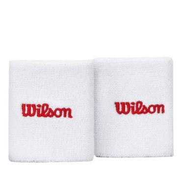 Imagem de Munhequeira Wilson Tennis Wristband, Branco