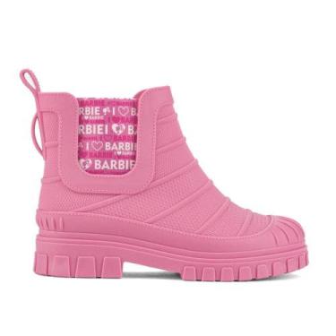 Imagem de Bota Infantil Feminina Grendene Kids Barbie Com Brinde, 28