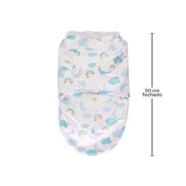 Imagem de Saco De Dormir Buba Baby Super Soft Estampado Azul, Azul, Único