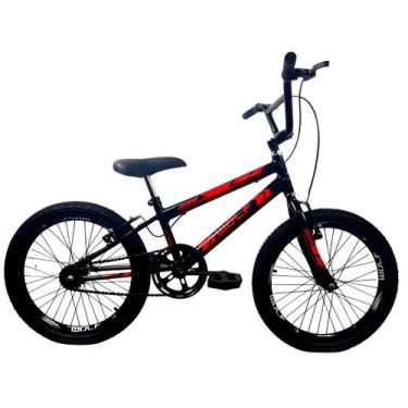 Imagem de Bicicleta infantil aro 20 CROSS BMX + RODINHA LATERAL - WOLF BIKE, Pre
