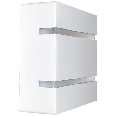 Imagem de Arandela Externa Luminária de Parede Slim 2 Focos Soquete G9 - Jota Il