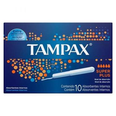 Imagem de Absorvente Interno Tampax Super Plus com 10 unidades