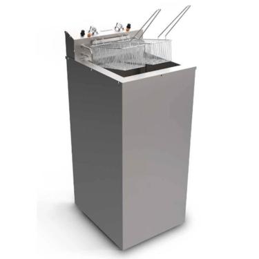 Imagem de Fritador Industrial Elétrico Água e Óleo SFA05SP 2 Cestos 23L 220V Inox 430 Venâncio