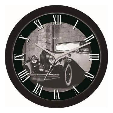 Imagem de Relógio de Parede com Tema Carros, funcional e decorativo - Ambiente b