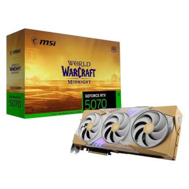 Imagem de Placa de Vídeo MSI World of Warcraft Midnight Light Edition NVIDIA GeF