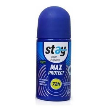 Imagem de Desodorante Roll On Stay Max Protect Men 50ml - Proteção Extrema - Deo