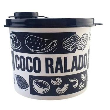 Imagem de Redondinha 500ml de Coco Ralado com Bico Dosador (350gr) Linha POP BOX