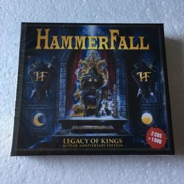 Imagem de Cd hammerfall - legacy of kings 20 year anniversa 2 cd 1 dvd