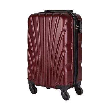 Imagem de Mala de Bordo em ABS Com 4 Rodas 360 - Roncalli Berlin (Vinho)