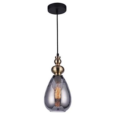 Imagem de Bella Iluminação Thanfo006S Pendente, Multicor (Antique Bronze/ Fumê