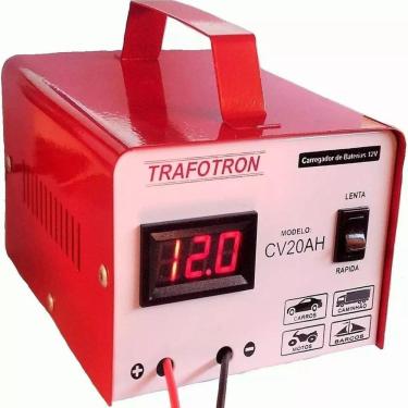 Imagem de Carregador Bateria Carro Moto 20Ah 12v Flutuante Inteligente