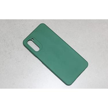 Imagem de Capa Protetora em Silicone Premium para Novo Motorola Moto G52 - Verde Musgo