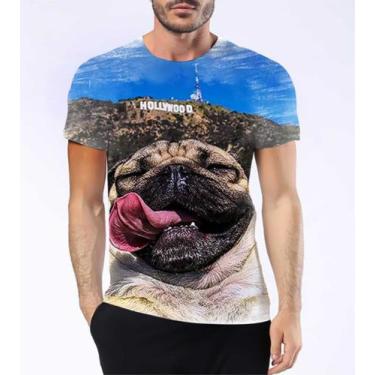 Imagem de Camisa Camiseta Cachorro Pug Fofinho Pedigree Dog Pet Hd 1 - Estilo Kr
