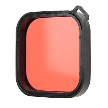 Imagem de Filtro Case de Mergulho Portátil Capa Impermeável Colorfast Filtro de Mergulho Cobrindo Filme Óptico Alta Transmissão de Luz Alta Dureza para Câmera de Ação Filtro Vermelho