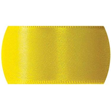 Imagem de Fitas Progresso CF009 Fita Cetim Simples Face, Amarelo (Gema), 38 mm