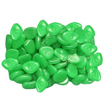 Imagem de Kiboule Mini Pedras Brilhantes Brilho Exterior Pedras Decorativas Jardim Jardim Gramado Seixos Luminosos