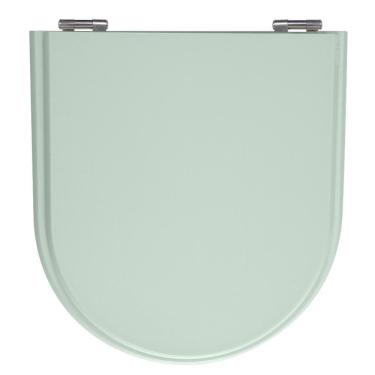 Imagem de Assento Laqueado Calypso Verde Água Tampa Para Vaso Incepa