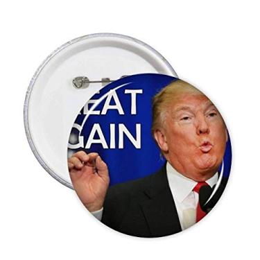 Imagem de American Great Interessante imagem ridícula alfinetes emblema botão decoração acessório 5 peças