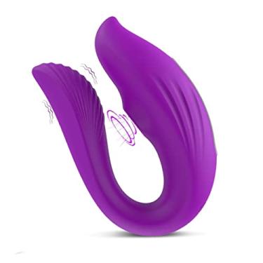 Imagem de Vibrador Feminino Estimulador Clitóris Sucção & Ponto G Adulto Com Controle Remoto 9 Velocidades Sexuais Zatla (Roxo)