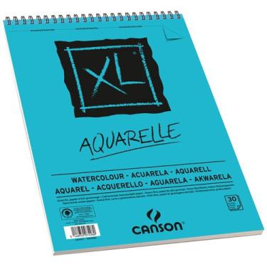 Imagem de Bloco De Papel Canson Xl Aquarelle 300g A4 Com 30 Folhas