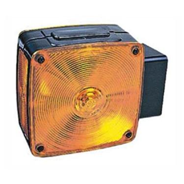 Imagem de Lanterna Compativel MB Cara Preto Ld Lente Gf041 Amarelo Direcional Medidas C117 X A127 X P75