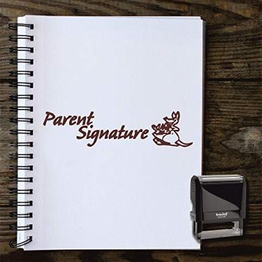Imagem de Carimbo para professores da Parent Signature Teacher, Carimbo de marcação, Carimbo de graduação, Carimbo de graduação para crianças, Estilo-6