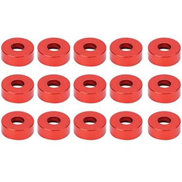 Imagem de Junta de parafuso de metal, junta de parafuso de usinagem CNC fina fácil de instalar e remover liga de alumínio, alta resistência, leve e de alta resistência para uso externo (vermelho)