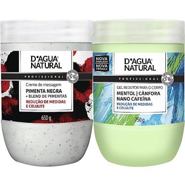 Imagem de KIT PIMENTA NEGRA + GEL REDUTOR CRIOTERÁPICO DÁGUA NATURAL