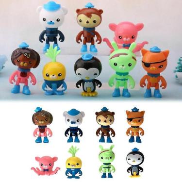 Imagem de 8 Pcs Set As Figuras Octonautas Octo Crew Pack Action Figure